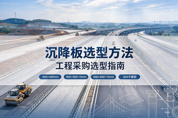 长沙沉降板选择方法