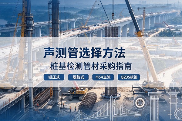 长沙声测管选型标准