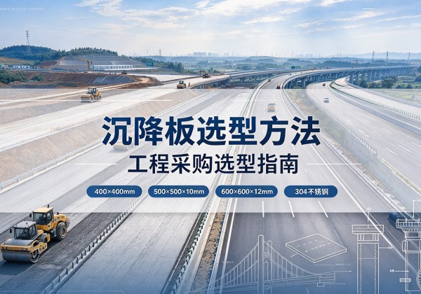 长沙沉降板选择方法