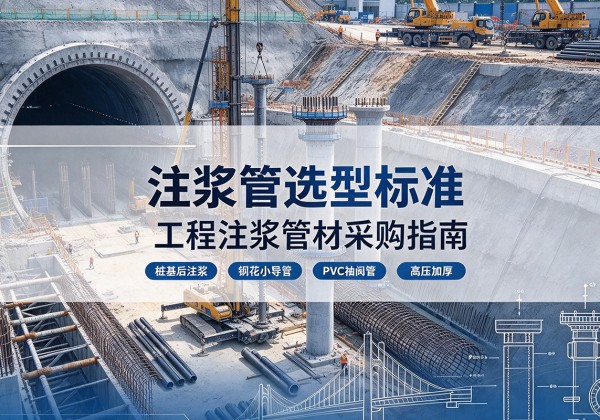 长沙注浆管选型标准